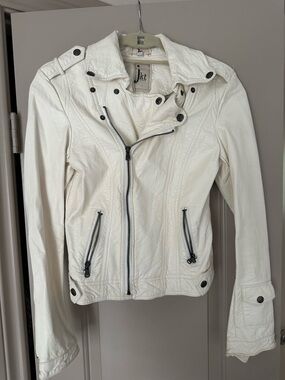 jkt Vegan Leather Moto Jacket